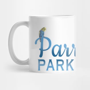 Parrot Parking - Budgie Mug